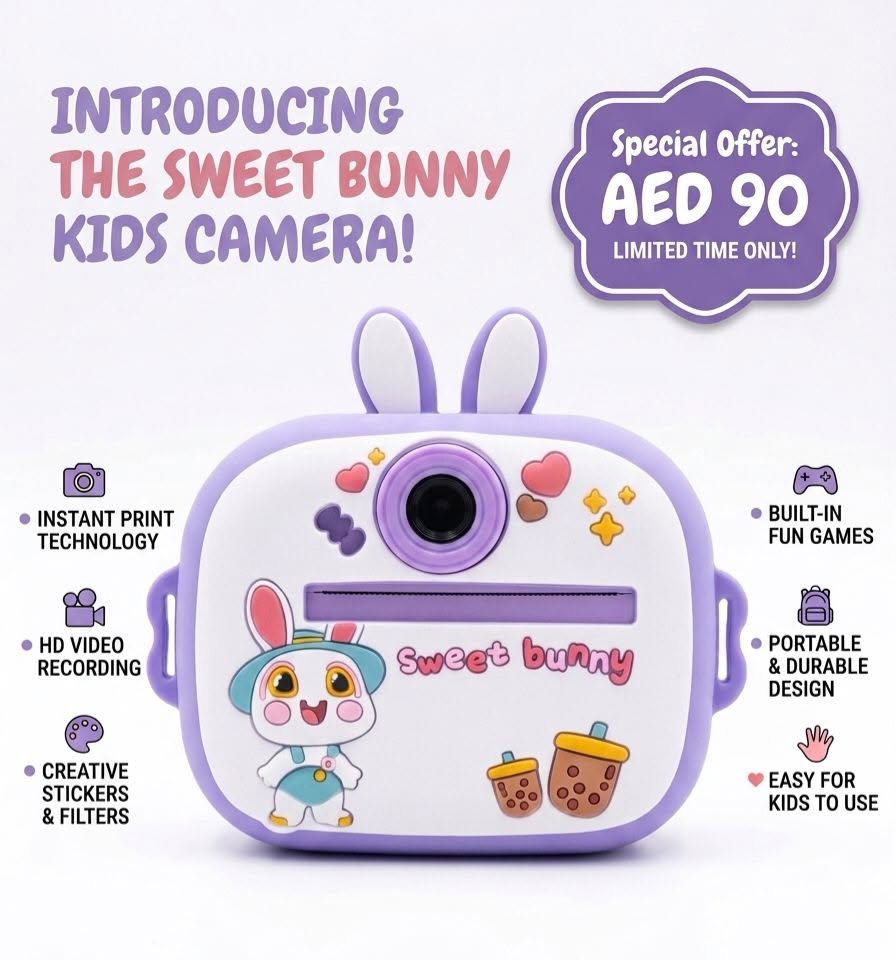 Kids Instant Thermal Print Camera