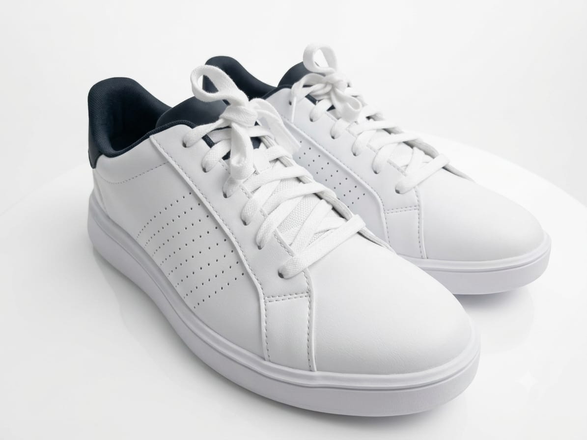 Classic Black & White Casual Sneakers